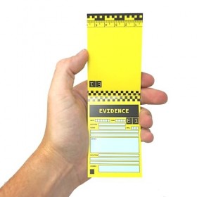 Panda Loco [Lot de 10] CSI Scène de Crime Numéros Marqueurs – Amusant Fantaisie Party Games Halloween Police Preuve