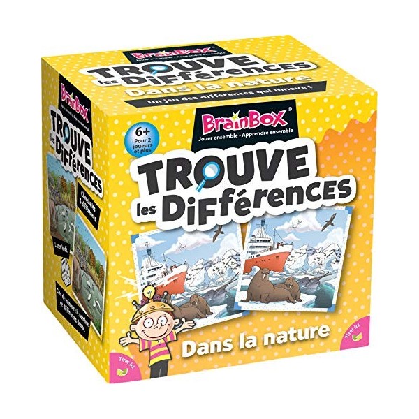 The Green Board Game Co. | Brainbox : Voyage dans le temps | Jeu de société | À partir de 7 ans | 2 joueurs et plus | 10 minu