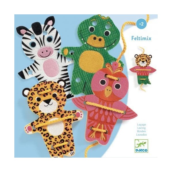 DJECO- Aprendizajes Feltimix Jeux dhabileté, 31669, Multicolore