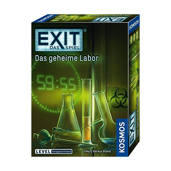 Franckh-Kosmos Exit - Das geheime Labor: Das Spiel für 1-6 Spieler