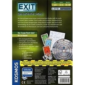 Franckh-Kosmos Exit - Das geheime Labor: Das Spiel für 1-6 Spieler