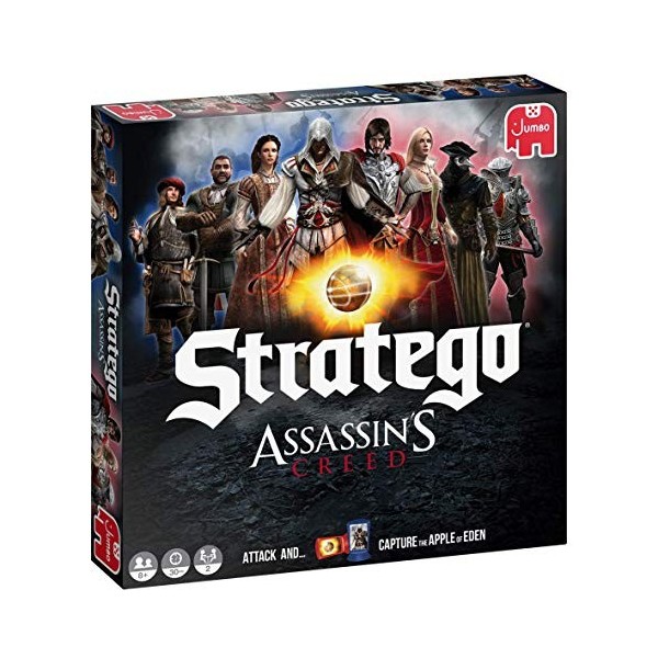 JUMBO Stratego Assassins Creed - Jeu de Plateau et de stratégie de 8 à 99 Ans - 2 Joueurs JUM19815