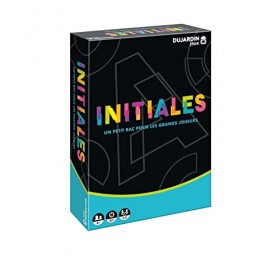 Dujardin - Initiales - Jeu dambiance pour la Famille - Jeu de Plateau Petit bac - 8 à 99 Ans - 2à 8 Joueurs