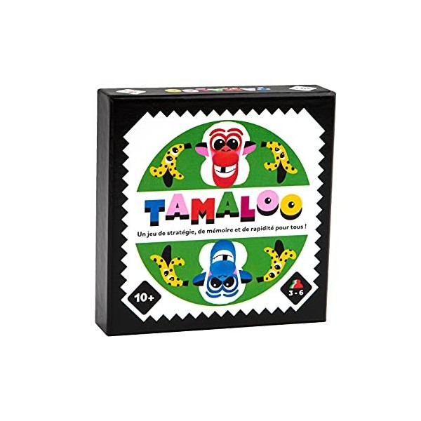 TAMALOO - Jeu de Cartes à Jouer en Famille ou Amis - Stratégie Mémoire Rapidité Bluff - Jeux de Société Fun pour Tous : Enfan