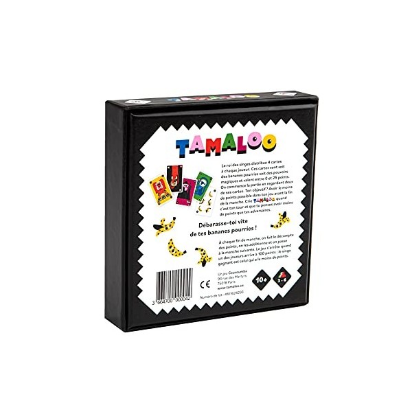 TAMALOO - Jeu de Cartes à Jouer en Famille ou Amis - Stratégie Mémoire Rapidité Bluff - Jeux de Société Fun pour Tous : Enfan