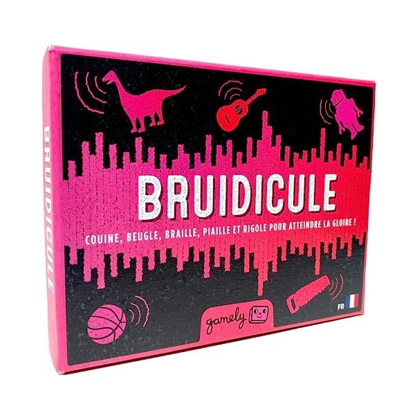 Bruidicule : Le Jeu de société hilarant des Sons ridicules en Format Poche | Idéal pour Jouer en Famille, avec Fous rires gar