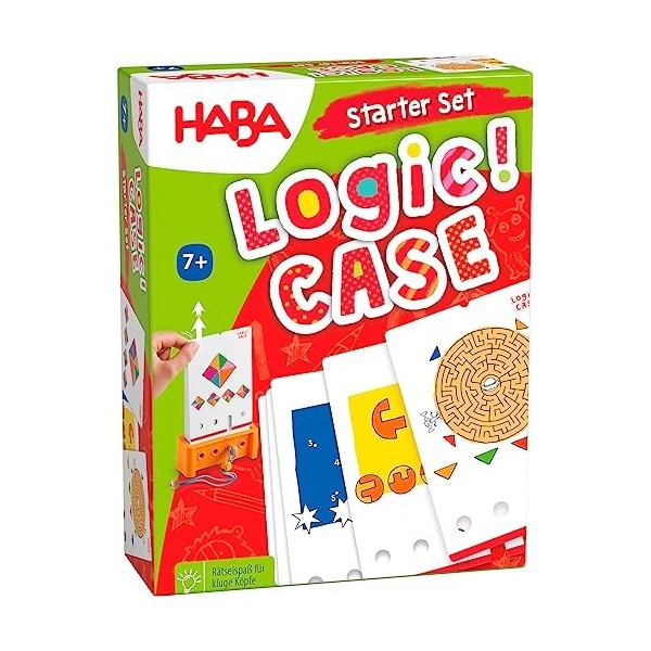 HABA Logic Case Starter Set 7+ -Jeux de société Enfant-Logique et énigme-Autonome-Petit Format-Voyage-7 Ans et plus-306929, 3