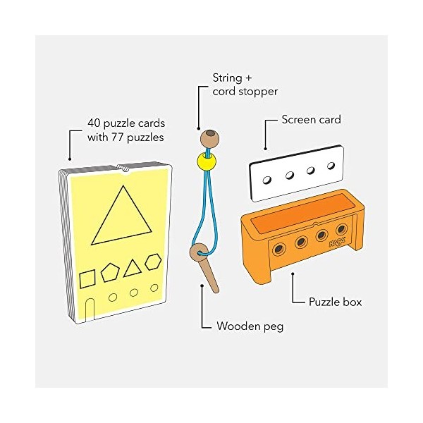 HABA Logic Case Starter Set 7+ -Jeux de société Enfant-Logique et énigme-Autonome-Petit Format-Voyage-7 Ans et plus-306929, 3