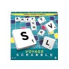 Mattel Games Scrabble Voyage, édition Miniature 20 x 20 cm, Jeu de Société et de Lettres, Version Française, CJT12