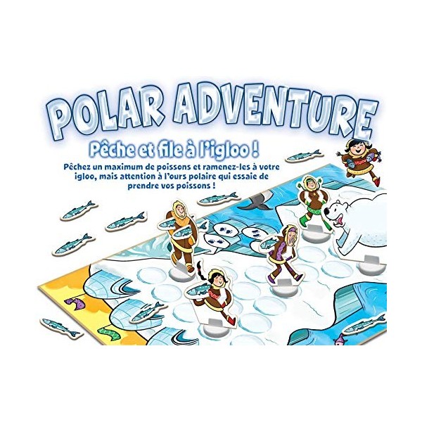 Educa - Jeux de Société Arctic Adventure | Jeux de Plateaux pour Enfants et Toute la Famille. Développement, Agilité et Amuse