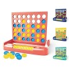 Pup Go Jeu Puissance 4 Geant Rose, inclure 6 Jetons de Rechange - Jeux de Voyage, Jeu de Société de Strategie pour Enfant 3 4