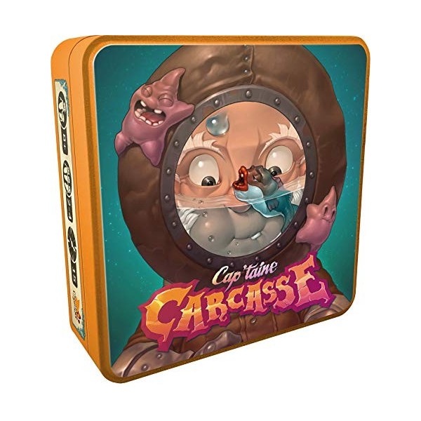 Asmodee - Bombyx | Captaine Carcasse | Jeu de société | À partir de 8 ans | 2 à 5 joueurs | 15 minutes