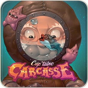 Asmodee - Bombyx | Captaine Carcasse | Jeu de société | À partir de 8 ans | 2 à 5 joueurs | 15 minutes