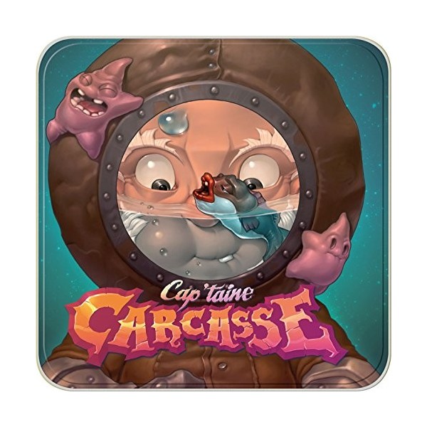 Asmodee - Bombyx | Captaine Carcasse | Jeu de société | À partir de 8 ans | 2 à 5 joueurs | 15 minutes