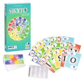 Skyjo Jeu de Cartes | Jeux de société à partir de 8 Ans ou Plus | Jeux de Cartes pour Adultes et Enfants | Jeux à partir de 8