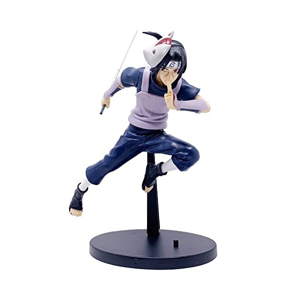 Naruto Figurine, 17cm Uchiha Figure Naruto Anime daction Figurines Modèle de Personnage de Jouets Table Figurine Décoration 