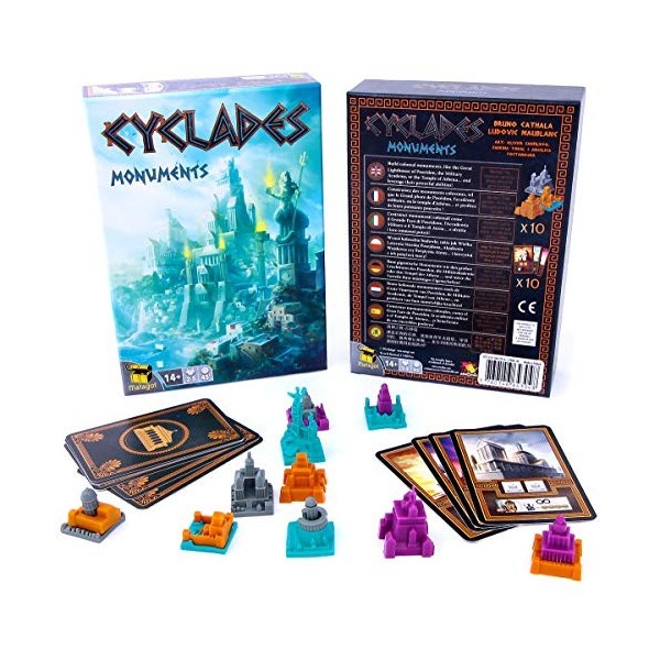 Matagot SAS matscyc4 – Cyclades : Monuments élargissement, Familles Jeux Standard