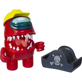 Among Us - 1 Figurine Articulée 11,5 Cm 3 - Personnages de Jeux Vidéos - Dès 8 Ans - Lansay