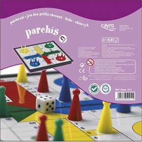 Cayro - Parcheesi - + 6 Ans - Modèle Magnétique - Jeu de société pour Enfants et Adultes - Idéal pour partir en Voyage - avec