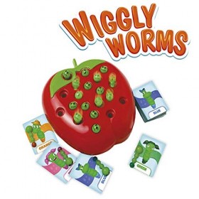 Goliath Games- Wiggly Worms Jeux pour Enfants | À partir de 4 Ans | pour 2 à 4 Joueurs, 919207.006, Multicolore