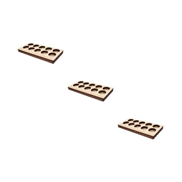 ibasenice Explorer Plateau De Jeu Enfants Ensemble De Jeu Extérieur Jouet Jouets pour Enfants Bois Couleur Au Trésor Enfant