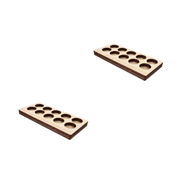 ibasenice Explorer Plateau De Jeu Enfants Ensemble De Jeu Extérieur Jouet Jouets pour Enfants Bois Couleur Au Trésor Enfant