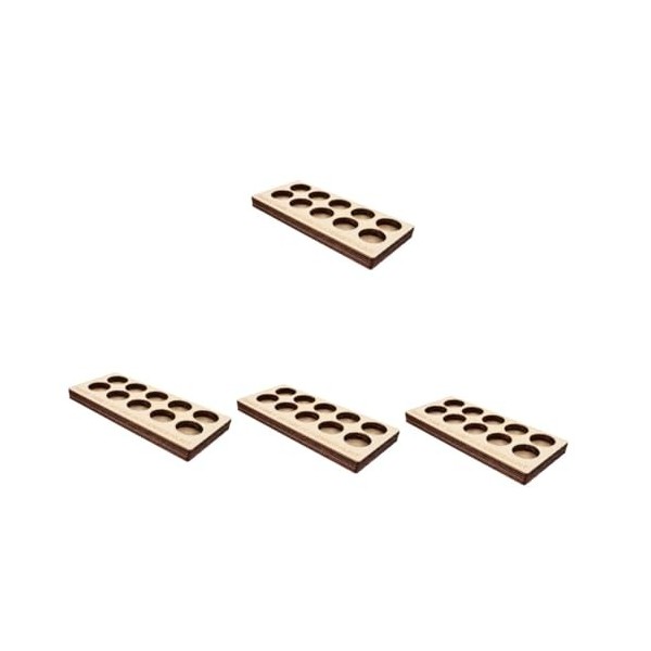 ibasenice Explorer Plateau De Jeu Enfants Ensemble De Jeu Extérieur Jouet Jouets pour Enfants Bois Couleur Au Trésor Enfant