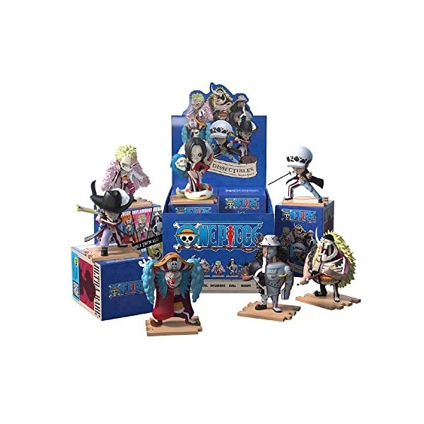 Mighty Jaxx Freenys Hidden Dissectibles One Piece Warlords Edition | Figurines de Collection de Jouet de boîte Aveugle | U