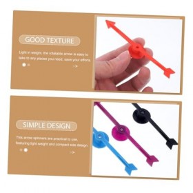 SAFIGLE 12 Pièces Plateau Tournant Jouets Accessoires De Jeu De Fête Filateurs De Jeu Bricolage Jeux De Société Filateurs Fil