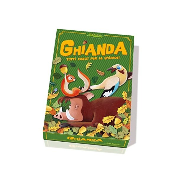 CreativaMente 598, Ghianda - Jeu en boîte - Tous Pains pour Les Glands !