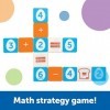 Jeu mathématique Méli-mélo des maths de Learning Resources à partir de 5 ans, reconnaissance des nombres, 1 à 4 joueurs, à pa