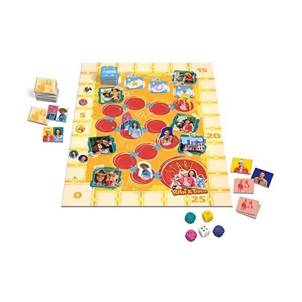 Schmidt Spiele 40609 Bibi & Tina Jeu de Plateau de Jeu