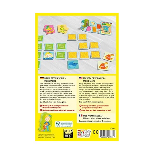 HABA- Jeux pour Enfant, 306061, coloré