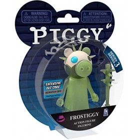 Piggy - Figurine Articulée 10 cm - Frostiggy - Personnages de Jeux Vidéos - Dès 6 ans - Lansay