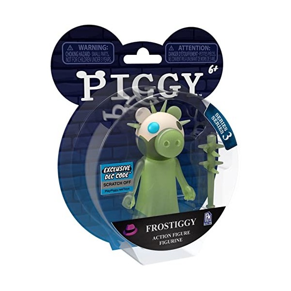 Piggy - Figurine Articulée 10 cm - Frostiggy - Personnages de Jeux Vidéos - Dès 6 ans - Lansay