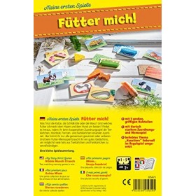HABA 305473 - Mes Premiers Jeux - Nourrit mich! Jeu de Classement à Partir de 2 Ans pour 1 à 5 Joueurs avec 5 Figurines en Bo