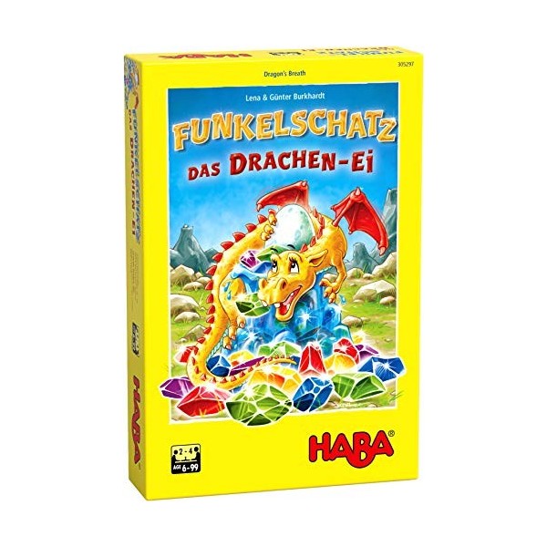 HABA 305297 – trésor – Lœuf de Dragon – Jeu à Collectionner à partir de 6 Ans – Nouvelle Variante de Jeu combinable avec Le 