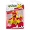 Pokemon Figurine Jouet 8 cm Magmar Figure de Combat Nouvo 2023 - sous Licence Officielle Jouet