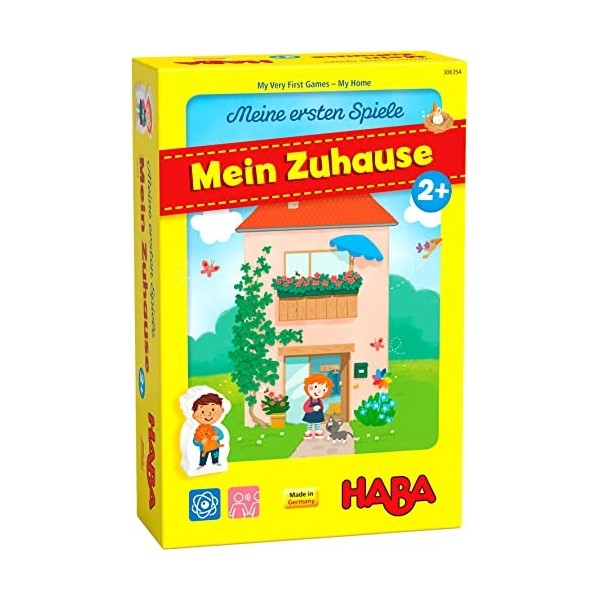 HABA-Mes Premiers Maison, Collection de Jeux à partir de 2 Ans Enfant, 306354, Multicolore
