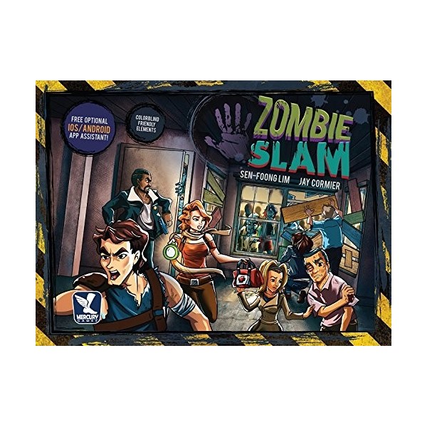 Mercury Games MCY01702 Zombie Slam Jeu de société