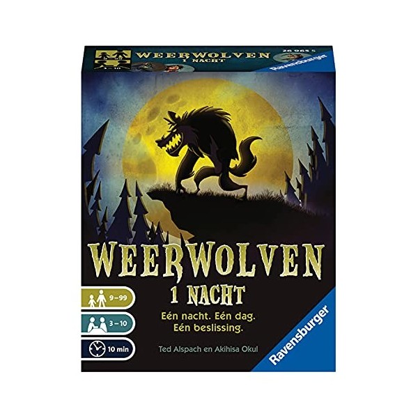 Ravensburger Loups-garous 1 Nuit - Jeu de Poche