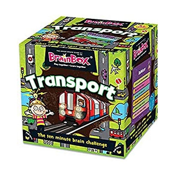 Green Board Games GRE90058 BrainBox Transport