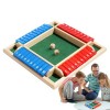 DELESYS Fermez Le Jeu de la boîte - Jeu de société en Bois,Jeux de Table pour Adultes, Famille, Salle de Classe, Maison, fête