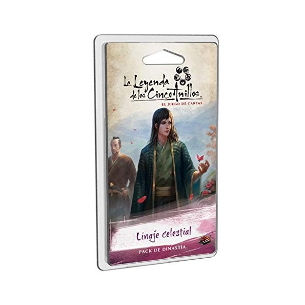 Fantasy Flight Games- Légende des Cinq Anneaux LCG-Lignée céleste, L5C22ES, Assorti