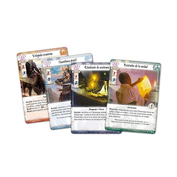 Fantasy Flight Games- Légende des Cinq Anneaux LCG-Lignée céleste, L5C22ES, Assorti