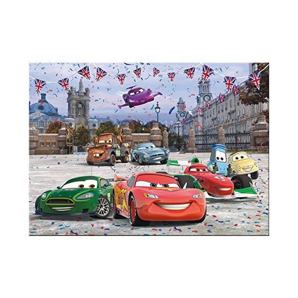 Lisciani Jeux 37216 – Puzzle DF Supermaxi Cars London, 108 pièces, Multicolore