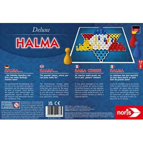 Noris -606101266 - Jeu de Plateau - Deluxe - Halma