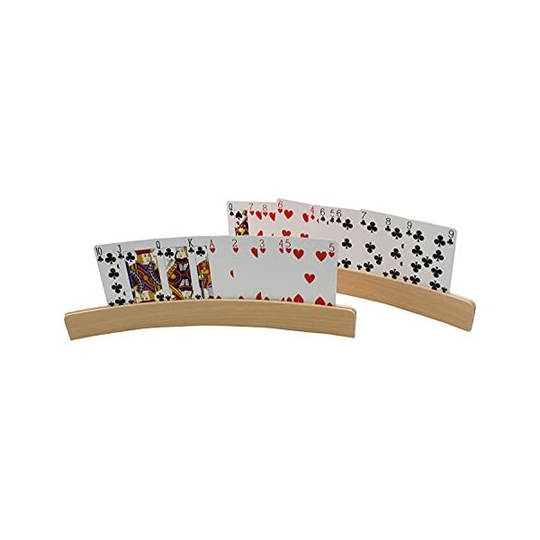 GICO Porte-Cartes Jeu de société en Bois Le célèbre Jeu de société pour Petits et Grands 7956