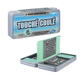 Hasbro Gaming E3280101 Touché-Coulé - Jeu de Société Road Trip - Jeu de Voyage - Version Française, Multicolore