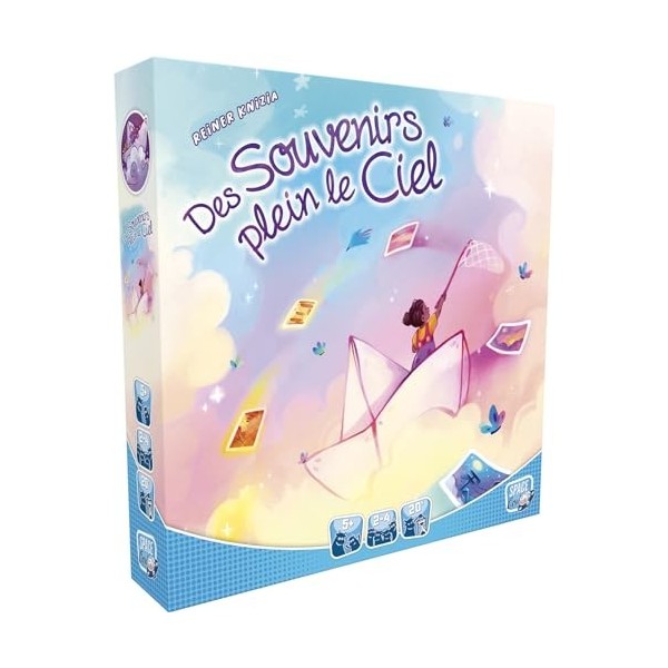 Asmodee Space Cow | Ernest & Célestine | Jeu de société | Jeu Enfant | A partir de 4 Ans | 2 Joueurs | 15 Min